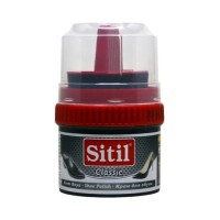 SİTİL ( 50ML & SİYAH ) KREM AYAKKABI BOYASI*12X8