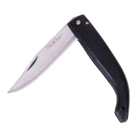 ÇELİKTÜRK ÇK-200 ( BATTAL ) ÇAKI ( DENİZLİ / YATAĞAN ÜRETİM ) ( SİYAH PLASTİK SAPLI )*10X60