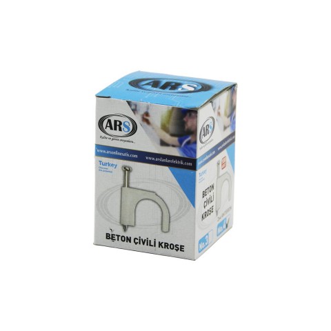 ARS KOD-347951 ( NO-4 ) ( 100PCS ) BETON ÇİVİLİ KROŞE ( 2X4 ANTİGRON )*10X20