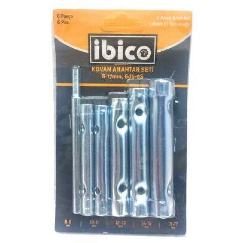 İBİCO ( 6PCS ) KOVAN ANAHTARI SETİ*70