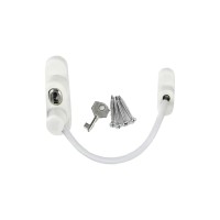 DE-AKS KİDMİX ( BEYAZ ) ( HALATLI ) ANAHTARLI EMNİYET KİLİT*10X10 DE-AKS KİDMİX ( BEYAZ ) ( HALATLI ) ANAHTARLI EMNİYET KİLİT*10X10