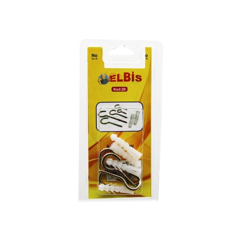 ELBİS-20 ( 19X70 ) AÇIK PİTON DÜBELLİ*12X24