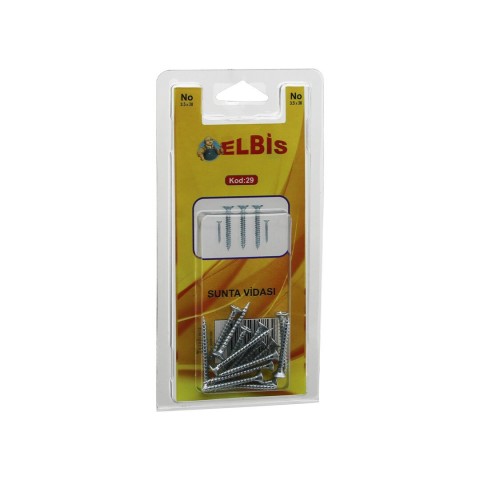 ELBİS-29 ( 3.5X30  ) SUNTA VİDASI ( 30PCS )*12X24
