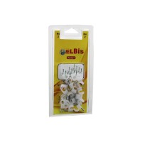 ELBİS-31  NO-2 ÇELİK ÇİVİLİ KROŞE *12X24