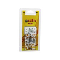 ELBİS-04 ( NO-3 ) ÇELİK ÇİVİLİ KROŞE*12X24