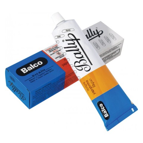 BALLY BALCO (BÜYÜK & 135GR) YAPIŞTIRICI (KÖSELE-DERİ-LASTİK-S.TAHTA-CAM-PORSELEN-BAKALİT-M.LEVHA-OTO CONTA-FİTİL)*50
