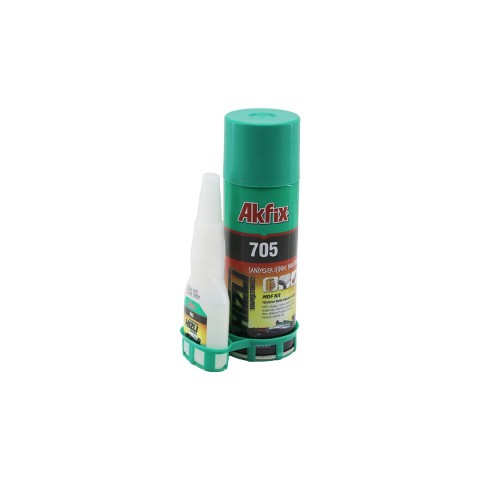 AKFİX-705 GA-060 ( 200ML+50GR=BRÜT ) ( HIZLI ) YAPIŞTIRICI (MDF-AHŞAP-METAL-MERMER-GRANİT-DERİ-KAUÇUK-PLASTİK-DOĞAL TAŞ)*24