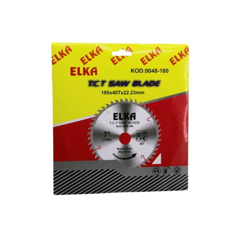 ELKA T.C.T SAW BLADE KOD-0048-180 ( 180X40TX22.23MM ) ( 7
