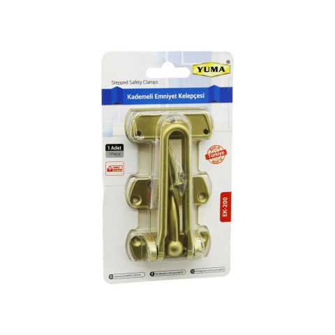 YUMA EK-200 -701 ( SARI ) ÇELİK KAPI EMNİYET KELEPÇE*60