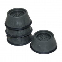KRT-1079 ( 4PCS ) ( BÜYÜK ) ( ANTRASİT GRİ ) ÇAMAŞIR MAKİNE TİTREŞİM ÖNLEYİCİ AYAK*175