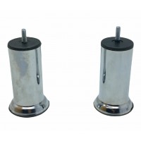 İBİCO ( 90-1013-2-01 ) ( 12CM ) ( KROM ) TOMBUL KOLTUK BAZA AYAK ( M8 İNCE VİDALI )*10X10