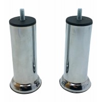 İBİCO ( 90-1014-1-01 ) ( 15CM ) ( KROM ) TOMBUL KOLTUK BAZA AYAK ( M10 KALIN VİDALI )*10X10