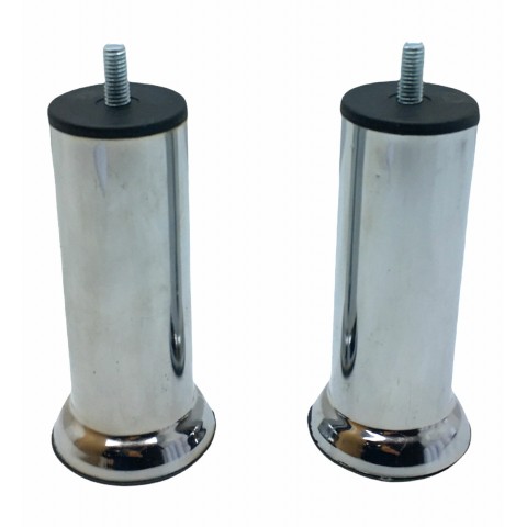 İBİCO ( 90-1014-1-01 ) ( 15CM ) ( KROM ) TOMBUL KOLTUK BAZA AYAK ( M10 KALIN VİDALI )*10X10