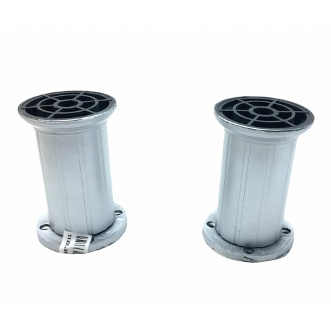 İBİCO ( 90-2802-10-12 ) ( 10CM X 51MM ) ( GRİ PLASTİK AYARLANABİLİR ) KOLTUK BAZA AYAK*10X12