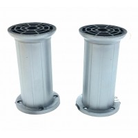 İBİCO ( 90-2803-12-12 ) ( 12CM X 51MM ) ( GRİ PLASTİK AYARLANABİLİR ) KOLTUK BAZA AYAK*10X14