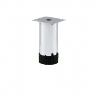 İBİCO ( 90-12137-E-01 ) ( 10CM X 42MM ) ( METAL ) TABLALI ( PLASTİK AYARLANABİLİR PİNGOLU ) KOLTUK BAZA AYAK*10X10