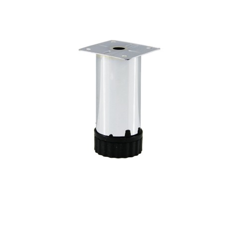 İBİCO ( 90-12137-E-01 ) ( 10CM X 42MM ) ( METAL ) TABLALI ( PLASTİK AYARLANABİLİR PİNGOLU ) KOLTUK BAZA AYAK*10X10