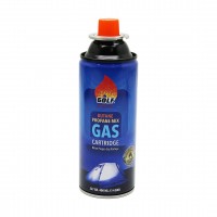 GOLF GAZ PREMİUM BUTANE PROPANE  UZUN KAMP GAZ KARTUŞU 227GR/400ML*28