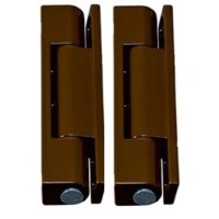 DÜZ METAL ( KAHVERENGİ & METAL ) ( 95MM & PVC KAPI ) MENTEŞE*20X7.5