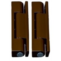 DÜZ METAL ( KAHVERENGİ & METAL ) ( 95MM & PVC KAPI ) MENTEŞE*20X7.5