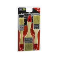 REAL ÖZS OZS-8149 ( 3PCS ) BOYA KESTİRME FIRÇA SETİ ( AHŞAP SAPLI ) ( 1