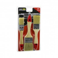 REAL ÖZS OZS-8149 ( 3PCS ) BOYA KESTİRME FIRÇA SETİ ( AHŞAP SAPLI ) ( 1