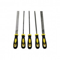 SOSİN ( 5PCS ) ÇELİK EĞE SETİ (BALIK SIRTI & ÜÇGEN & KARE & YUVARLAK & DÜZ GENİŞ) (EĞE=20CM+PLS.SAP=10CM= 30CM)*60