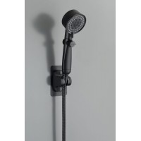 İBİCO ROYAL ( SİYAH ) ( PERVANELİ ) ( KADEMELİ ) ( STOPLU )  DUŞ BAŞLIK *100