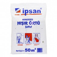 PASS İPSAN 50-M2 ( HIŞIR ) ŞEFFAF KORUYUCU ÖRTÜ*12 PASS İPSAN 50-M2 ( HIŞIR ) ŞEFFAF KORUYUCU ÖRTÜ*12