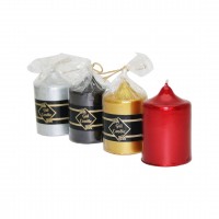 GÜL CANDLE ( 5X7 & KÜÇÜK ) ( YALDIZLI ) TAKOZ MUM*40=K