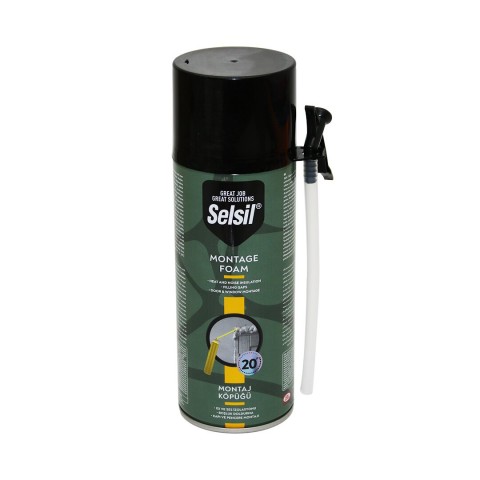 SELSİL-2695 PU KÖPÜK ( 300ML ) MONTAJ KÖPÜK 320GR*12=K