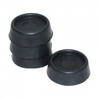 KERVAN ( 4PCS ) ( KÜÇÜK ) ( SİYAH ) ÇAMAŞIR MAKİNE TİTREŞİM ÖNLEYİCİ AYAK*140