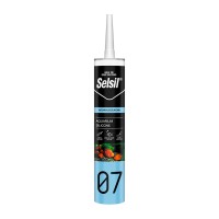 SELSİL-2449 07 ( ŞEFFAF & AKVARYUM ) SİLİKONU 280ML*25=K
