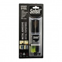 SELSİL-3633-1396 ( EPOXY STEEL METAL ) ( ŞIRINGA ) EPOKSİ YAPIŞTIRICI 28GR.(METAL & AHŞAP & PLASTİK )*12=K