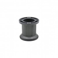 İBİCO ( 90-2800-6-12 ) ( 6CM X 51MM ) ( GRİ PLASTİK AYARLANABİLİR ) KOLTUK BAZA AYAK*10X20