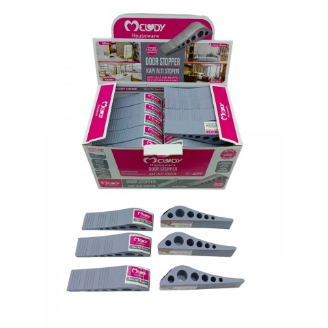 MELODY M-069 ( GRİ ) ( ESNEK PLASTİK ) KAPI ALTI STOPERİ*60=K