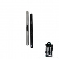 NEROX NRX-404B ( SİYAH & GRİ ) ( KALEM MODELİ ) MUTFAK ÇAKMAK ( İTMELİ ATEŞLEME )*30X6