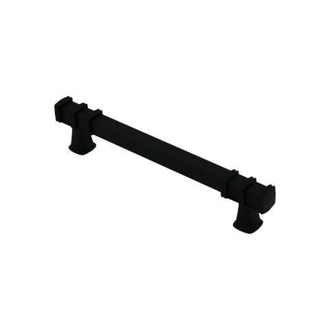 İBİCO-962 ( 12.8CM ) ( YÜZÜK SİYAH & KULP SİYAH ) ( KARE ) ÇEKMECE KULP*10X5