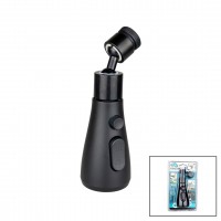 KINETEX KTX-3289 ( SİYAH ) ( 360° & 3 MOD ) YAĞMUR PÜSKÜRTME BORULU KUBAR MUSLUK UCU*100