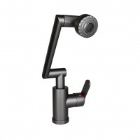 KINETEX KTX-3308 ( GRİ & 1080° ) ÇOK FONKSİYONLU MUSLUK BATARYA*24