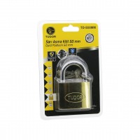 TUDOR TD-S50MM ( VAKUMLU ) ( 50MM & SARI ) ( KISA KANCALI ) ASMA KİLİT*12X8