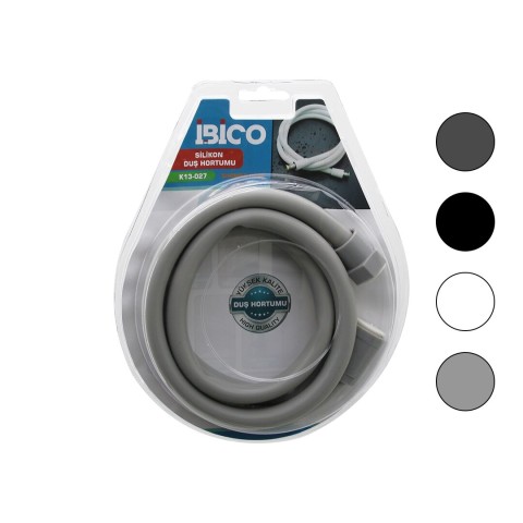 İBİCO K13-027 ( SİLİKON ) DUŞ HORTUMU ( 1.5MT ) ( VAKUMLU AMBALAJ ) ( PASLANMAYA-SIZMAYA-BÜKÜLMEYE-KOPMAYA SON )*66