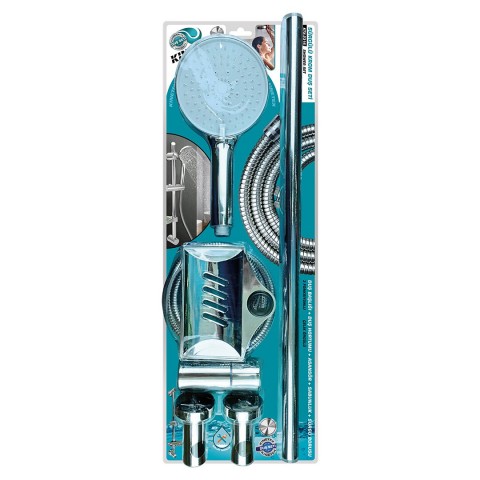 KNITEX KTX-2316 ( KROM & VAKUMLU ) LÜKS  SÜRGÜLÜ DUŞ SETİ*20