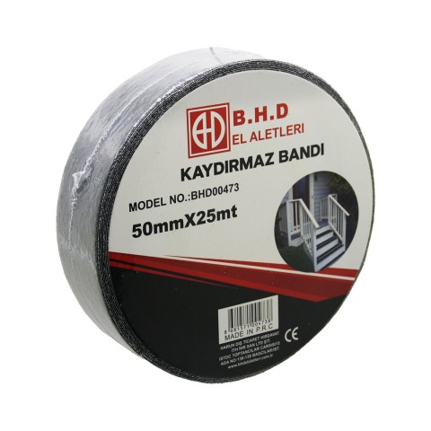 B.H.D BHD-00473 ( 50MM X 25MT ) KAYDIRMAZ ( SİYAH ) BANT*24