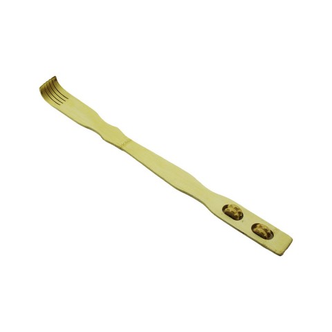 İBİCO İ13-069 ( AHŞAP ) SIRT KAŞIMA & KAŞIYICI ( 2İN1 KULLANIM= ÇİFT TEKERLİ  & EL TİPİ BAŞLIK ) ( 45CM ) *10X30