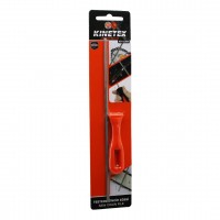 KINETEX KTX-3384 TESTERE ZİNCİR EĞESİ ( METAL ) ( 24.3CM ) ( RENKLİ PLASTİK SAPLI=8.8CM ) ( TOPLAM UZUNLUK = 33 CM )*10X25