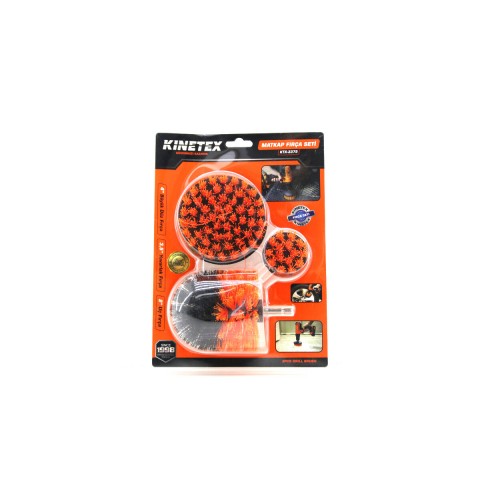 KINETEX KTX-3375 ( 3PCS SET ) MATKAP FIRÇASI (1/4