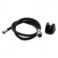 KRT-1030 ( SİYAH PLASTİK ) ( PERLATÖRLÜ ) ( TAHARETMATİK ) HORTUM ( 120CM ) ( TAHARATMATİK )*100