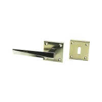 ERİŞ-12 PRATİK PRİZMA ( ODA ) ( GRİ NİKEL ) ROZETLİ KAPI KOLU TAKIM*4X15