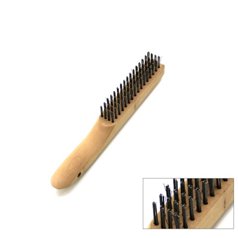 ELTOS ETF-132 ( AHŞAP SAPLI ) TEL FIRÇA ( 4 SIRALI )*12X10